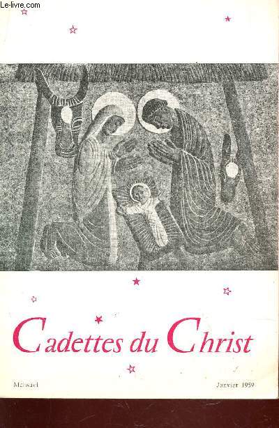 CADETTES DU CHRIST / JANVIER 1959.