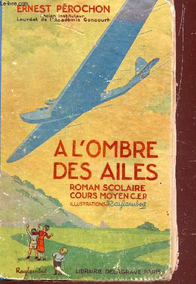 A L'OMBRE DES AILES / ROMAN SCOLAIRE - COURS MOYEN CEP.