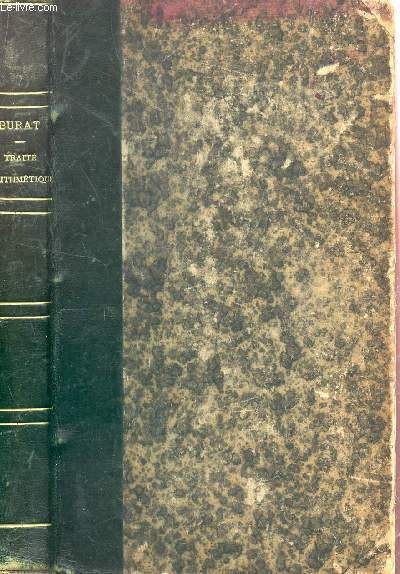 TRAITE D'ARITHMETIQUE / A L'USAGE DES ELEVES DES LYCEES ET COLLEGES ET DES CANDIDATS AUX ECOLES DU GOUVERNEMENT / ONZIEME EDITION.