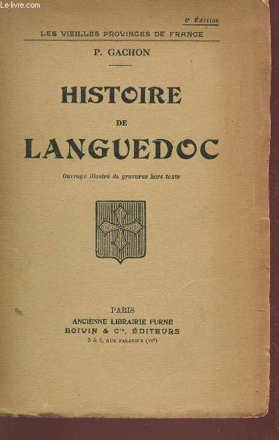 HISTOIRE DE LANGUEDOC / COLLECTION 