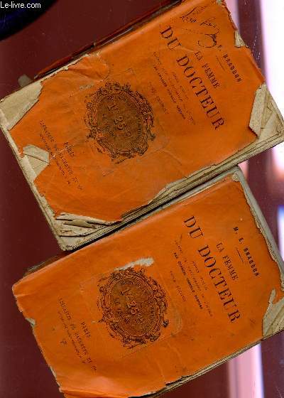 LA FEMME DU DOCTEUR - EN 2 VOLUMES - COMPLET / ROMAN ANGLAIS / TROISIEME EDITION.