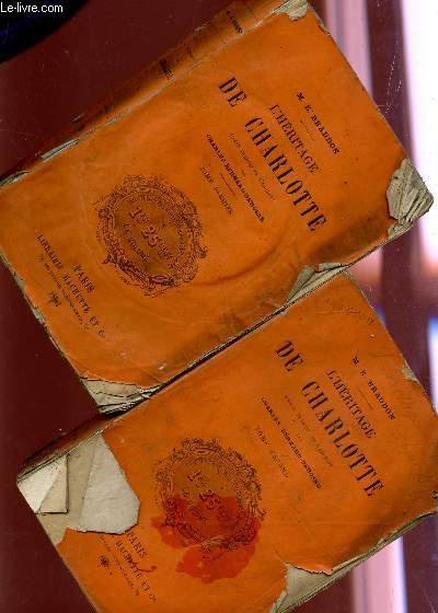 L'HERITAGE DE CHARLOTTE - EN 2 VOLUMES - COMPLET - ROMAN ANGLAIS.