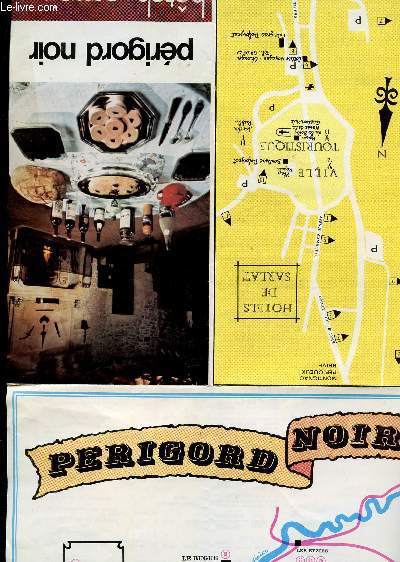 PLAQUETTE DES HOTELS CAMPINGS DU PERIGORD NOIR - SAISON 1975.