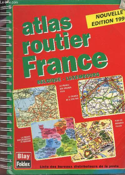 ATLAS ROUTIER FRANCE : BELGIQUE - LUXEMBOUR
