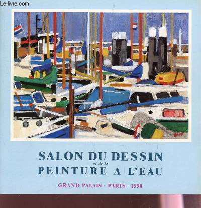 XXXIIe SALON DU DESSIN ET DE LA PEINTURE A L'EAU - GRAND PALAIS - PARIS , 1988.