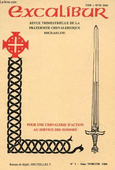 EXCALIBUR - N3 - 2e TRIMESTRE 1989.