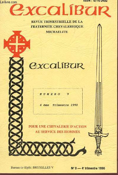 EXCALIBUR - N9 - 4e TRIMESTRE 1990.