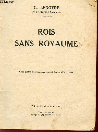 ROIS SANS ROYAUME.