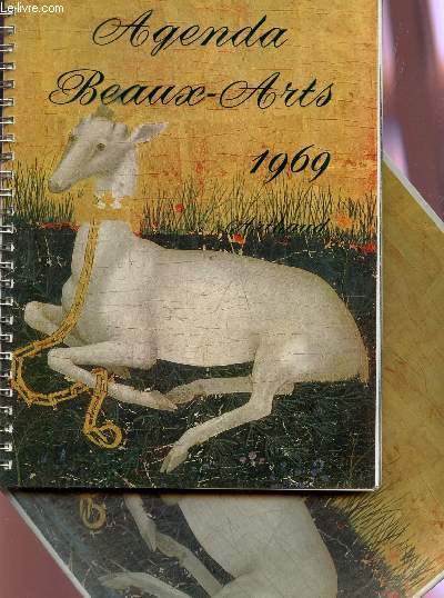 AGENDA BEAUX ARTS - ANNEE 1969.