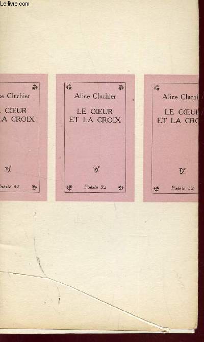 LE COEUR ET LA CROIX - COLLECTION CAHIERS BI-MENSUELS N52.