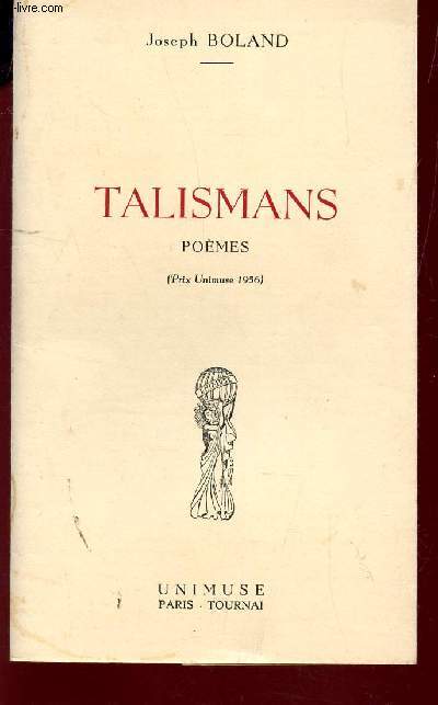 TALISMANS - POEMES / CAHIER N16.