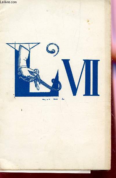L'VII - REVUE DE POESIES ET DE PROSES ORIGINALES - NUMERO DEUX.