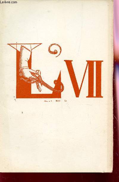 L'VII - REVUE DE POESIES ET DE PROSES ORIGINALES - NUMERO TROIS.