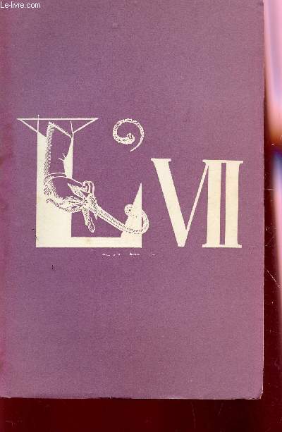 L'VII - REVUE DE POESIES ET DE PROSES ORIGINALES - NUMERO CINQ.