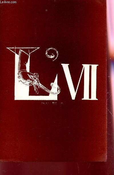 L'VII - REVUE DE POESIES ET DE PROSES ORIGINALES - NUMERO VINGT TROIS.