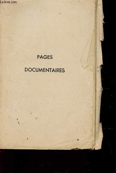 PAGES DOCUMENTAIRES / QUELUES NOTIONS D'HISTOIRE NATURELLE - LA GENERATION HUMAINE - L4UNION DES SEXES - REPONSE A DIVERSES QUESTIONS - DESORDRES VENERIENS ET MALADIES VENERIENNES ETC....