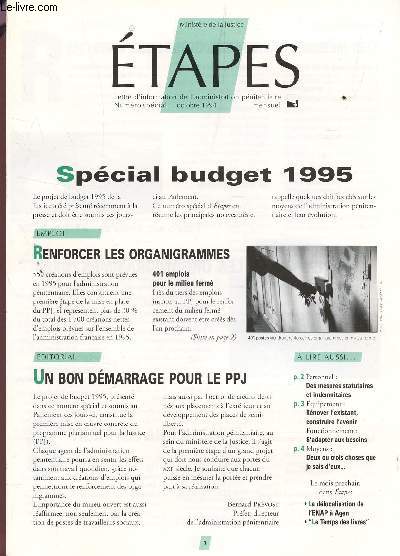 ETAPES - NUMERO SPECIAL - OCTOBRE 1994 /