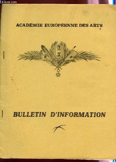 BULLETIN D'INFORMATION - (PREMIER NUMERO).