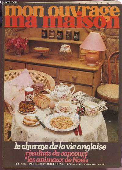 MON OUVRAGE MA MAISON / N351 - DECEMBRE 1977 / LE CHARME DE LA VIE ANGLAISE - REUSLTATS DU CONCOURS 