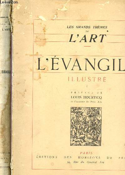 L'EVANGILE ILLUSTRE - en 2 VOLUMES / COLLECTION 