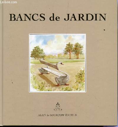 BANCS DE JARDIN.