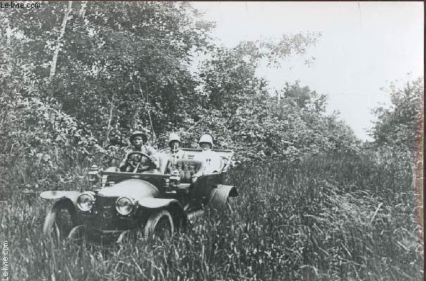 PHOTO ARGENTIQUE /ROUTE D'ABIDJAN BINGERVILLE - ANNEE 1915.