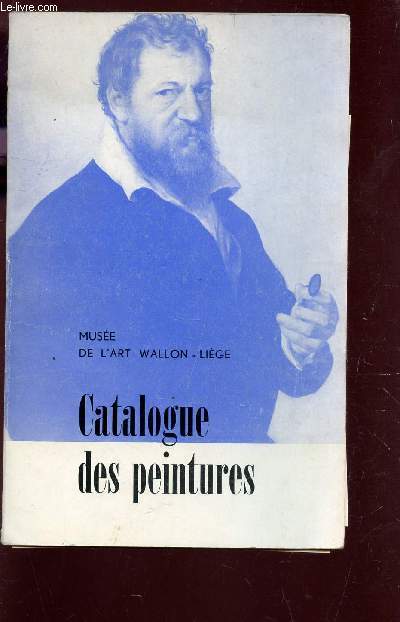 CATALOGUE DES PEINTURES - ANNEE 1954.
