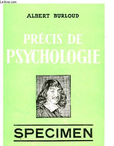 PRECIS DE PSYCHOLOGIE - SPECIMEN / COURS DE PSYCHOLOGIE.