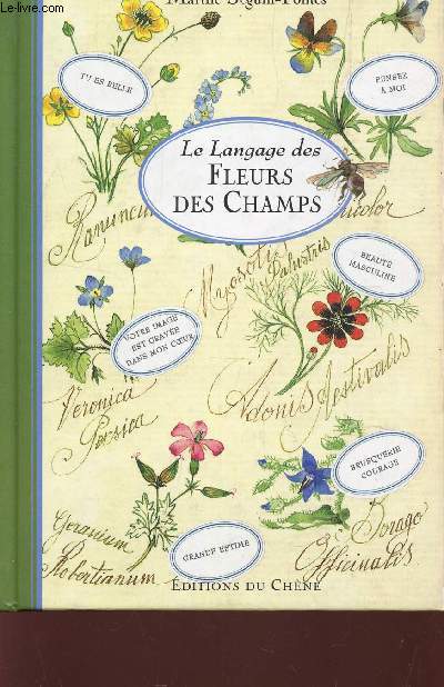 LE LANGAGE DES FLEURS DES CHAMPS.