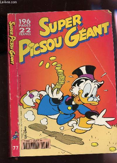 SUPER PICSOU GEANT / N77 - AVRIL 1997/ DISNEY COLLECTION 