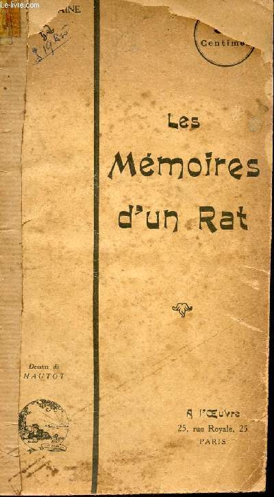 LES MEMOIRES D'UN RAT.