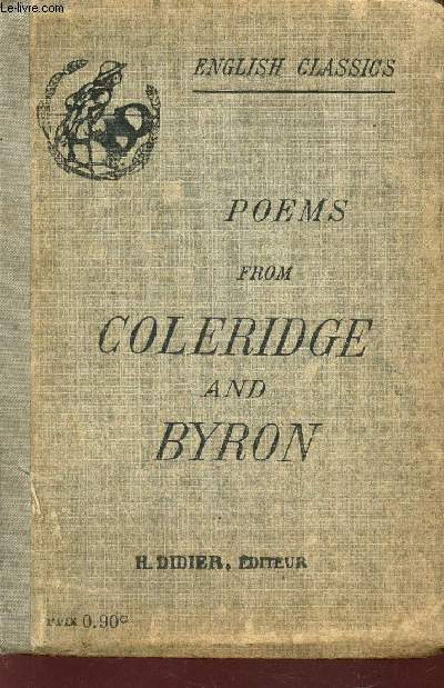 POEMS FROM COLERIDGE AND BYRON / COLLECTION 