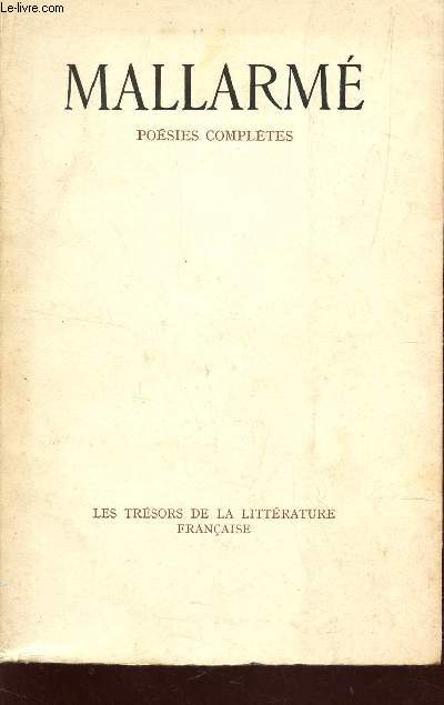POESIES COMPLETES / 6e VOLUME DE L COLLECTION 