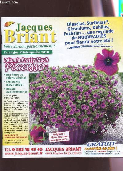 CATALOGUE JACQUES BRIANT - PRINTEMPS ETE 2010.