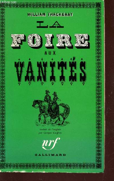 LA FOIRE AUX VANITES.