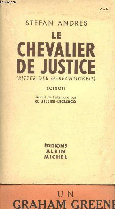 LE CHAVALIER DE JUSTICE.