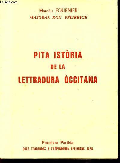 PITA ISTORIA DE LA LETTRADURA OCCITANA.