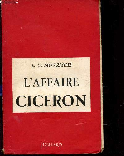 L'AFFAIRE CICERON.