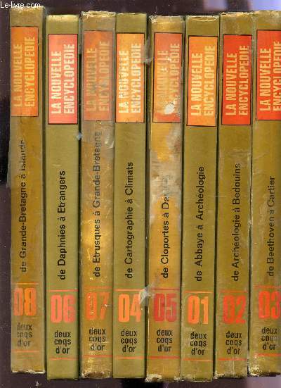 LA NOUVELLE ENCYCLOPEDIE - EN 15 VOLUMES - CLASSEMENT ALPHABETIQUE de Abbaye  Zoulous / COMPLET.