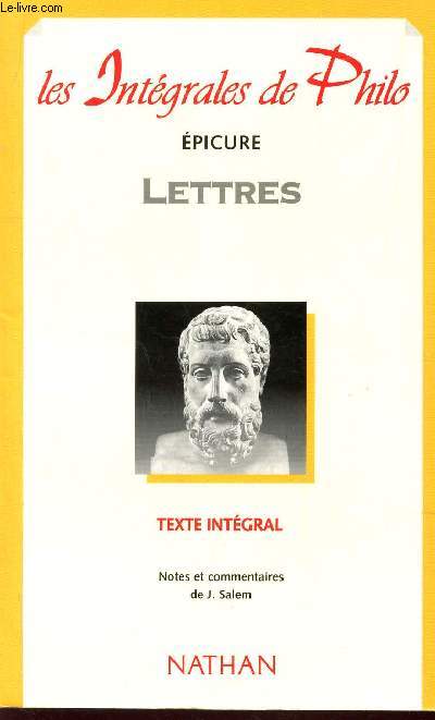 LETTRES - TEXTE INTEGRAL/ COLLECTION 