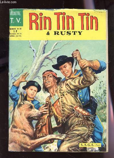 RIN TIN TIN ET RUSTY - N35 / L'EMBUSCADE - CRAZY HORSE : 