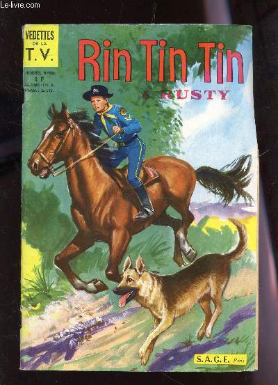 RIN TIN TIN ET RUSTY - N38 / LA LIGNE - LA PISTE DE LA VENGEANCE - L'HOMME QUI TUA LIBERTY VALANCE - LES TROIS MOUSQUETAIRES - JEU.