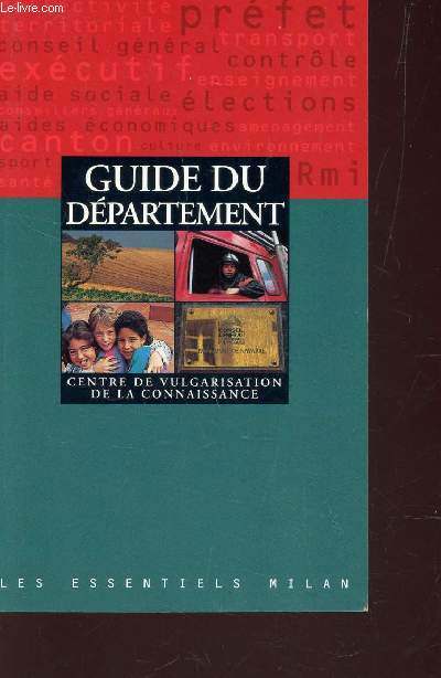 GUIDE DU DEPARTEMENT / COLLECTION 