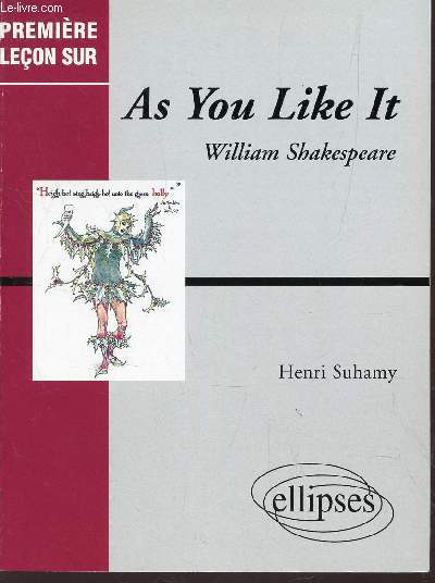 AS YOU LIKE IY - WILLIAM SHAKESPEARE / COLLECTION 