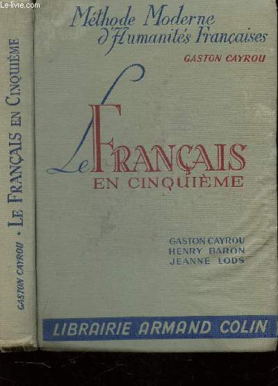LE FRANCAIS EN CINQUIEME / COLLECTION 