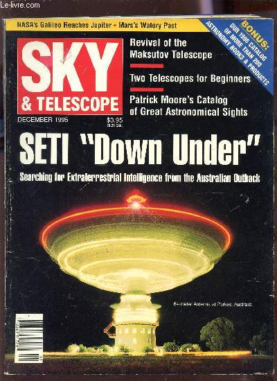 SKY & TELESCOPE - DECEMBER 1995 / SETI 