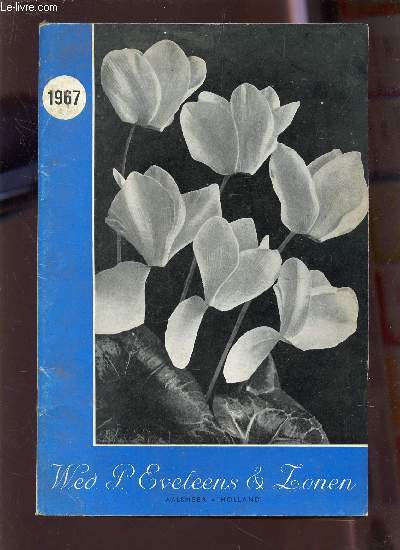 CATALOGUE DE PLANTES - ANNEE 1967.