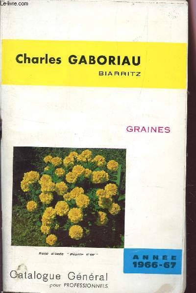 CATALOGUE GABORIAU CHARLES 