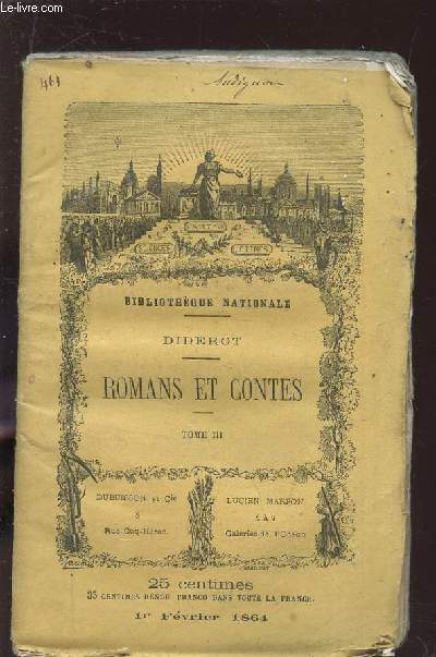 ROMANS ET CONTES - TOME III.