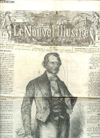 LE NOUVEAU ILLUSTRE - N79 - MERCREDI 18 JUILLET 1866 / LE BARON DE BEUST - L'ENFANT TROUVE (EXTRAIT) / COME / LA CHATTE...